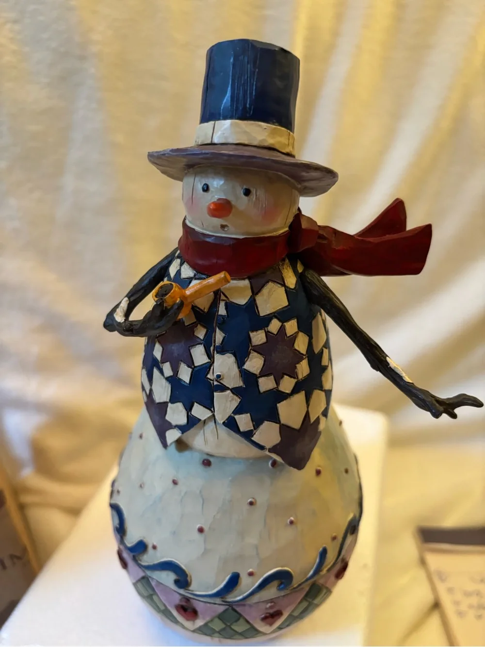Jim Shore Heartwood Creek resin winter figurine